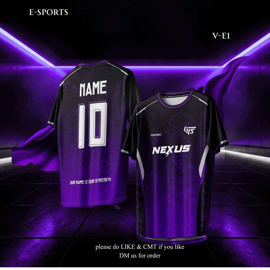 ASDF esports jersey design