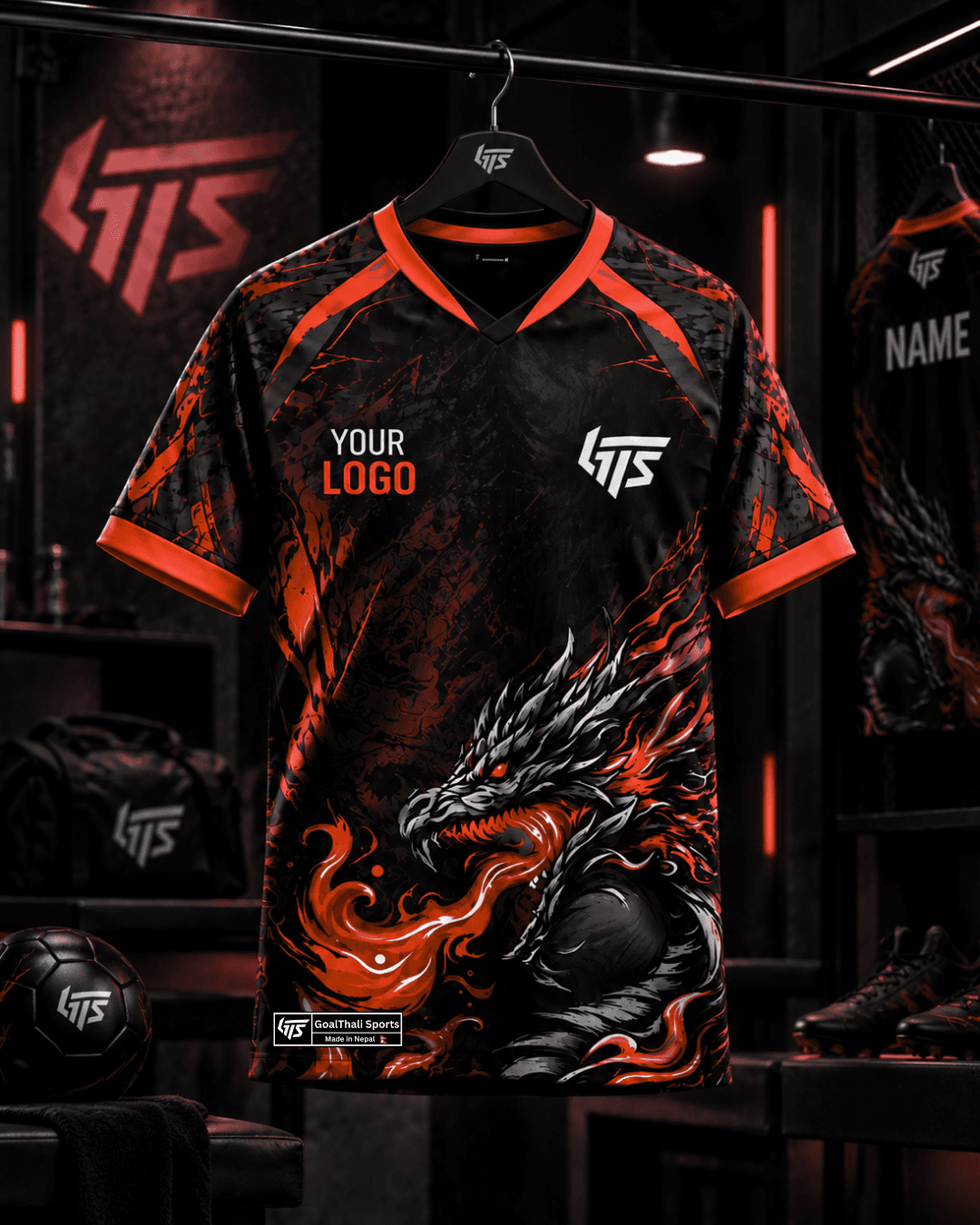 GTS-18 football jersey design