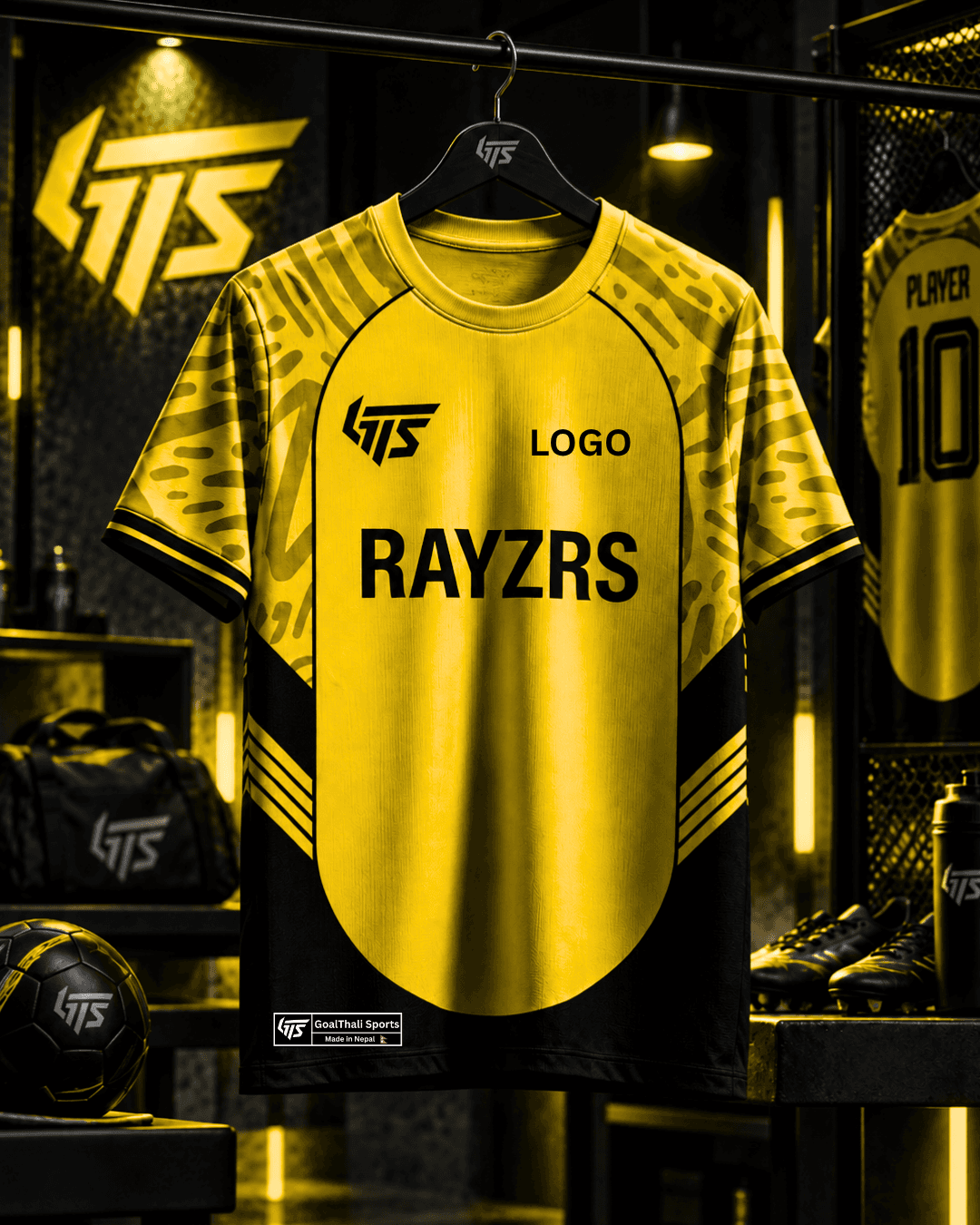 GTS-10 football jersey design