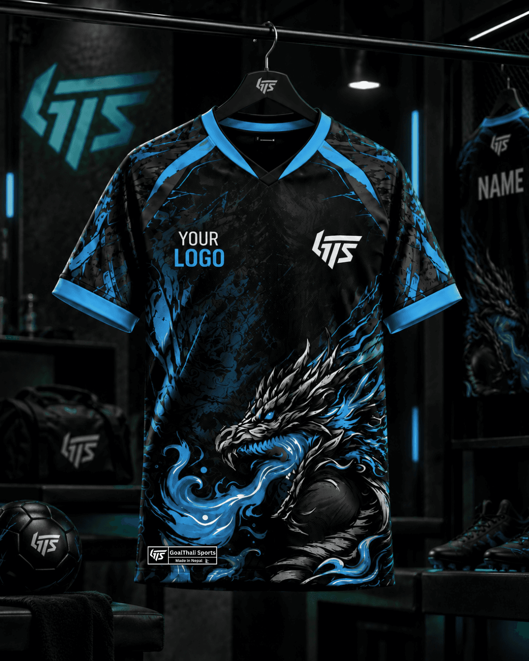 GTS-15 football jersey design