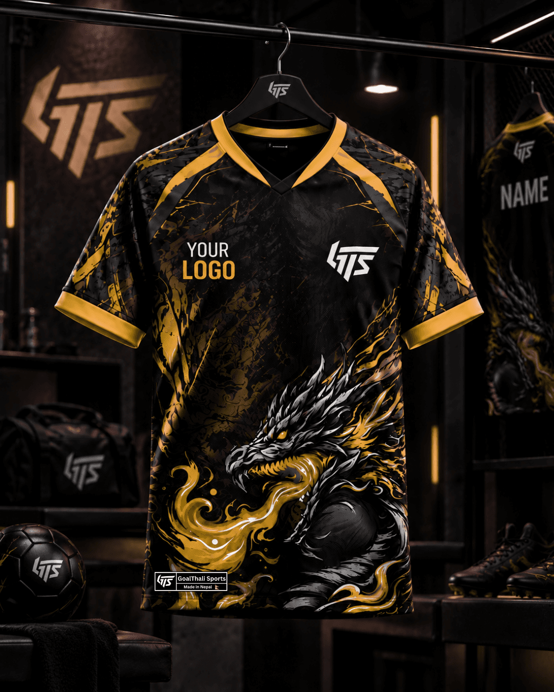 GTS-11 football jersey design