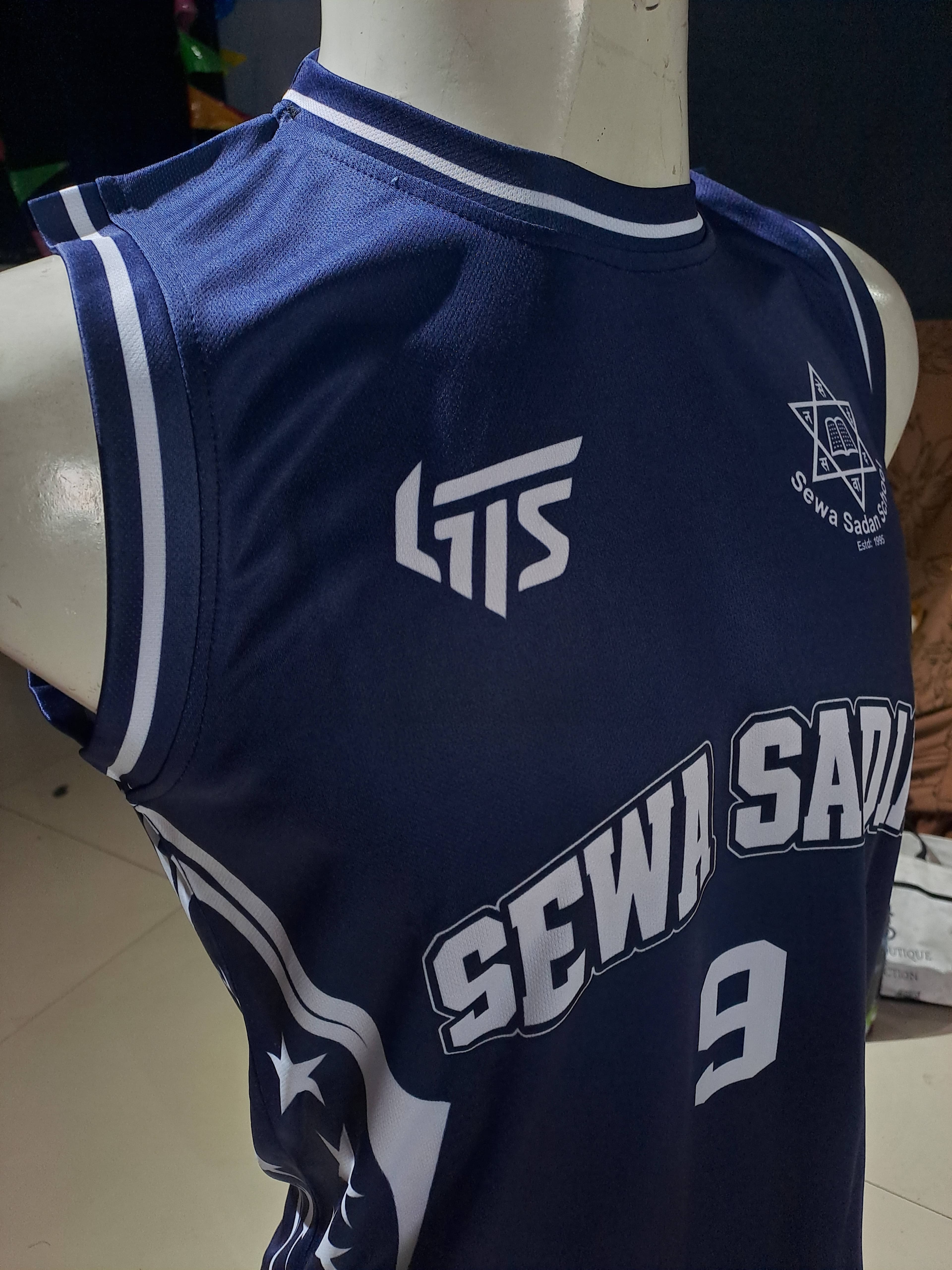 Custom Team Basketball- Sewa Sadan School - Basketball · Jersey Kit